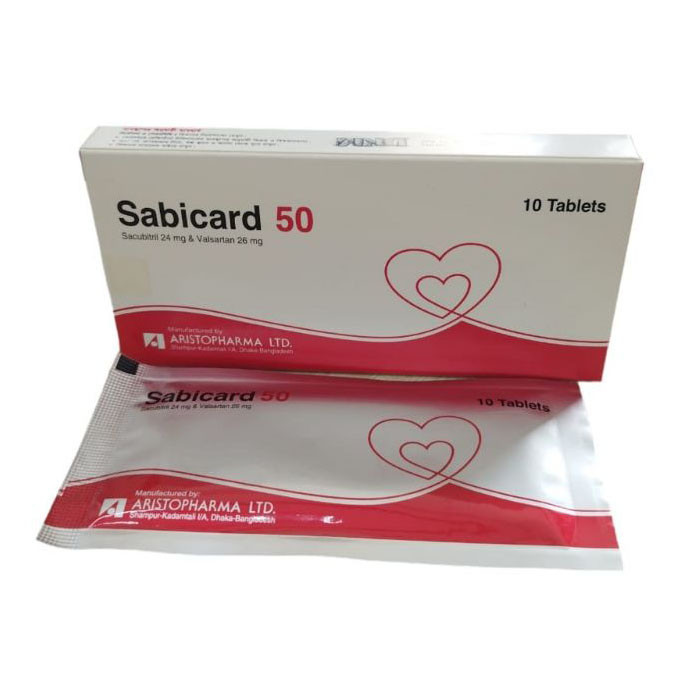 Pack Image: Sabicard 24 mg Tablet (1 x 10)