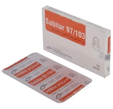 Pack Image: Sabitar 97 mg Tablet (1 x 10)