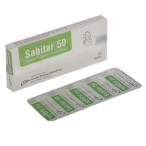 Pack Image: Sabitar 24 mg Tablet (3 x 10)