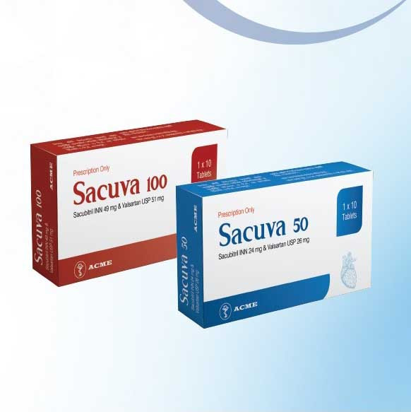 Pack Image: Sacuva 24 mg Tablet (1 x 10)