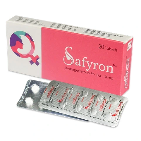 Pack Image: Safyron 10 mg Tablet (2 x 10)