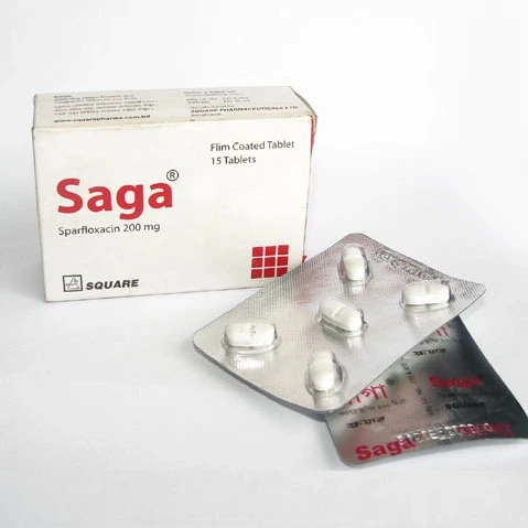 Pack Image: Saga 200 mg Tablet (3 x 5)