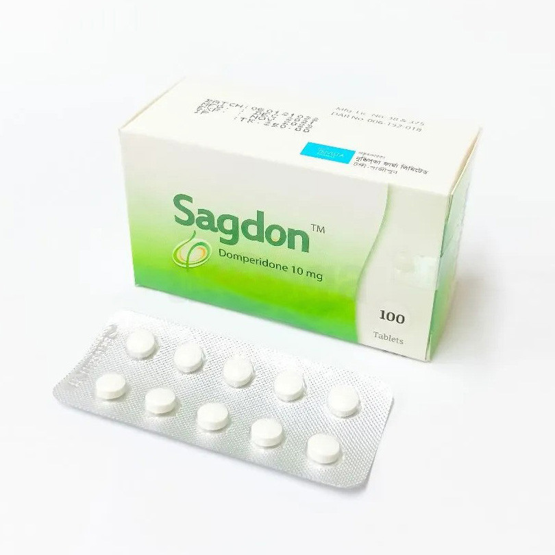 Pack Image: Sagdon 10 mg Tablet (10 x 10)
