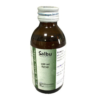 Pack Image: Salbu 2 mg Syrup (100 ml bottle)