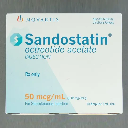 Pack Image: Sandostatin 50 mcg Injection (1 ml ampoule)