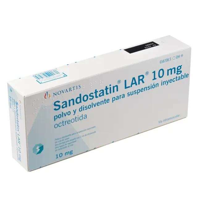 Pack Image: Sandostatin LAR 10 mg Injection (10 mg vial)
