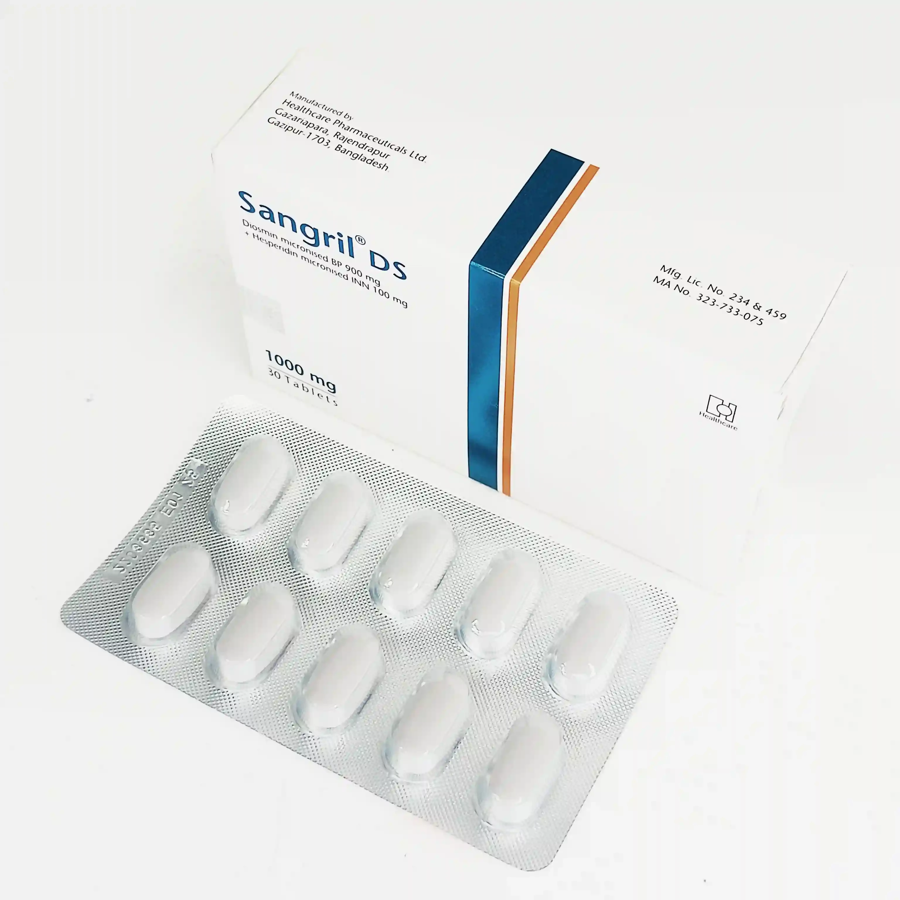 Pack Image: Sangril DS 900 mg Tablet (3 x 10)
