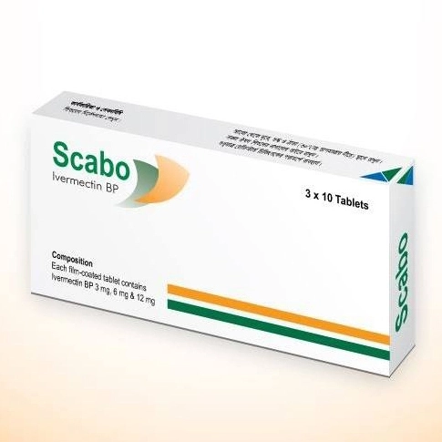 Pack Image: Scabo 3 mg Tablet (3 x 10)
