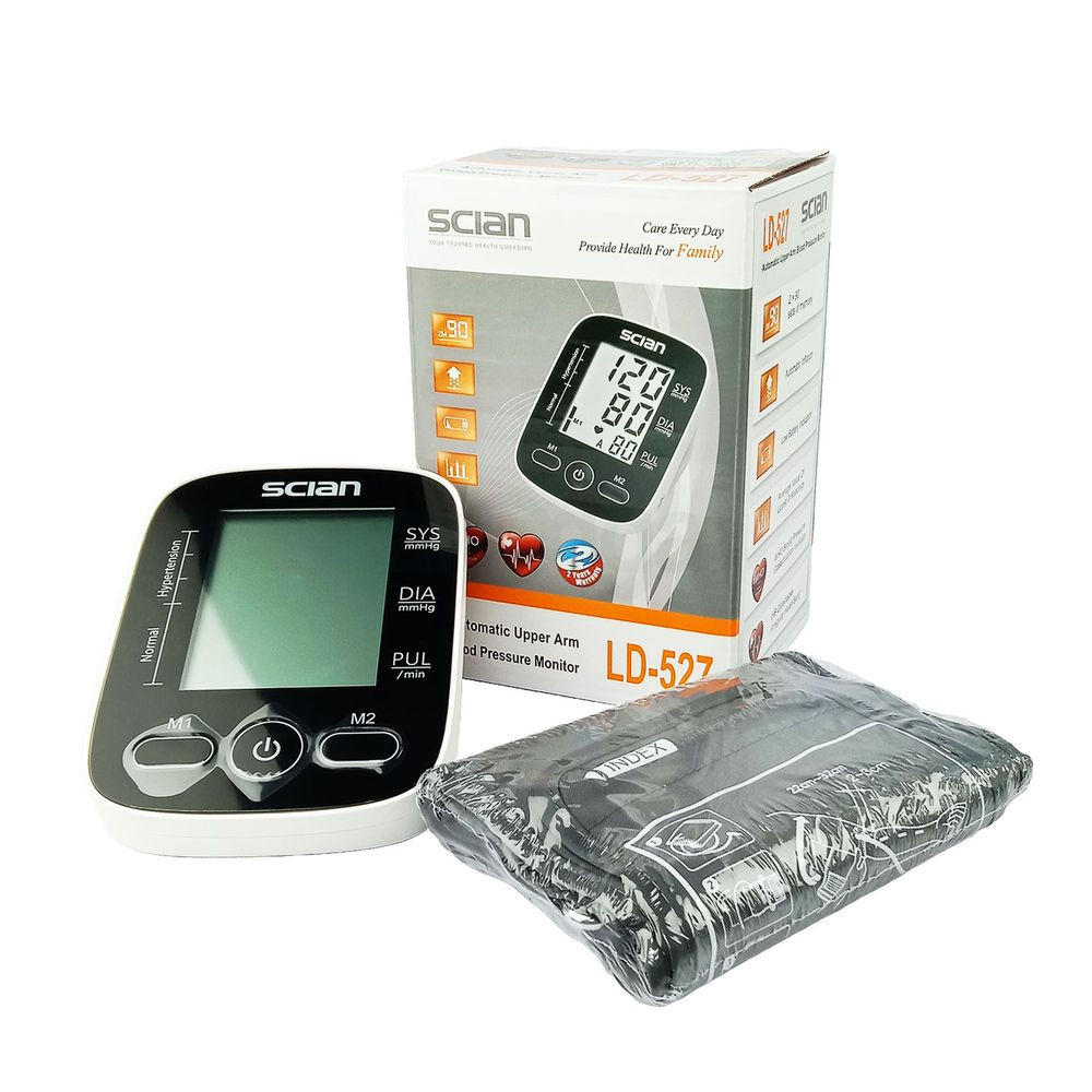Pack Image: Scian (LD-527) Digital blood BP Monitor Device (Each device)