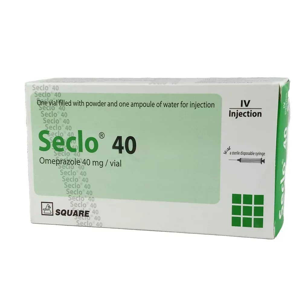 Pack Image: Seclo 40 mg Injection (40 mg vial)