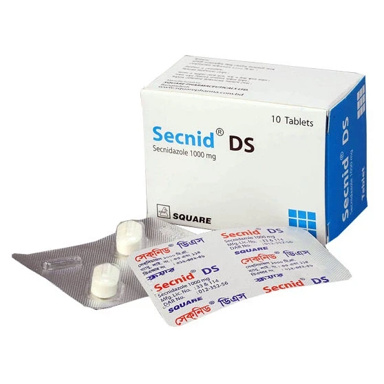 Pack Image: Secnid DS 1000 mg Tablet (5 x 2)
