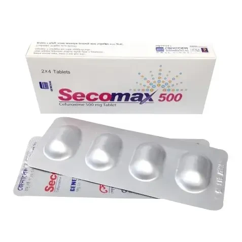 Pack Image: Secomax 500 mg Tablet (2 x 4)