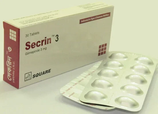 Pack Image: Secrin 3 mg Tablet (3 x 10)