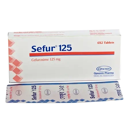Pack Image: Sefur 125 mg Tablet (2 x 6)