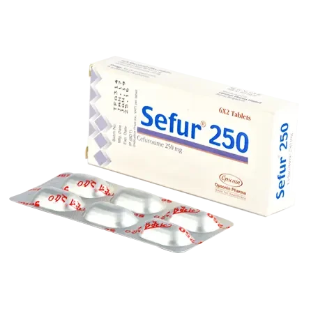 Pack Image: Sefur 250 mg Tablet (2 x 7)