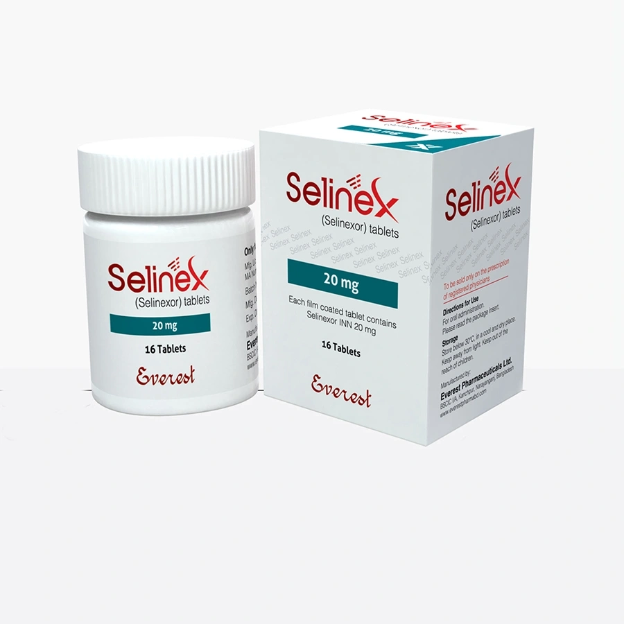 Pack Image: Selinex 20 mg Tablet (1 x 16)