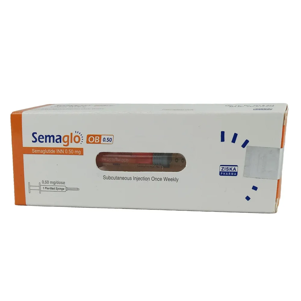 Pack Image: Semaglo OB 0.5 mg Injection (0.5 mg pre-filled syringe)