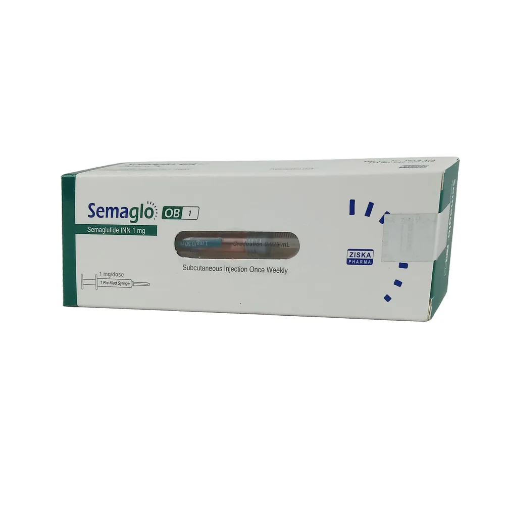 Pack Image: Semaglo OB 1 mg Injection (1 mg pre-filled syringe)