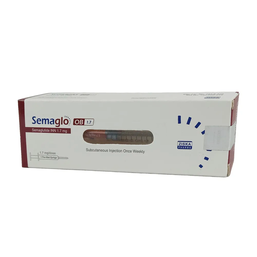Pack Image: Semaglo OB 1.7 mg Injection (1.7 mg pre-filled syringe)