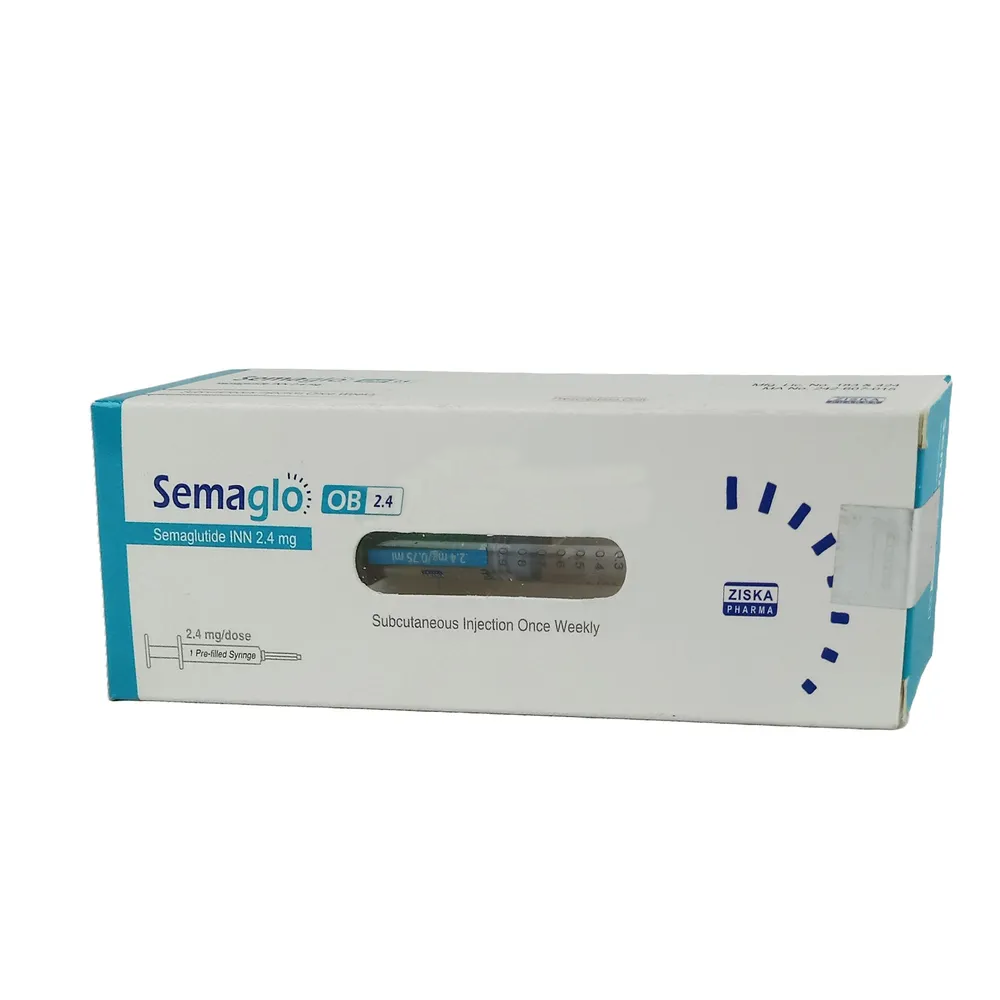 Pack Image: Semaglo OB 2.4 mg Injection (2.4 mg pre-filled syringe)