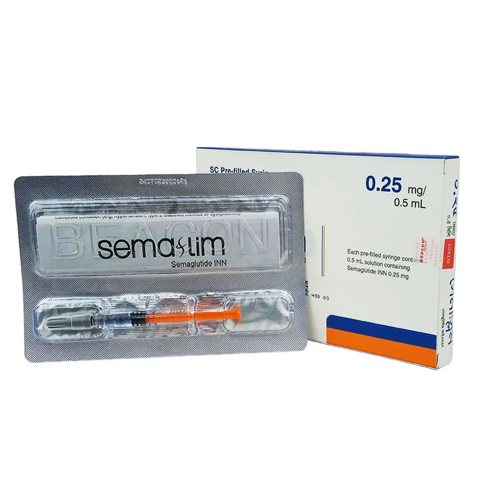 Pack Image: Semaslim 0.25 mg Injection (0.25 mg pre-filled syringe)