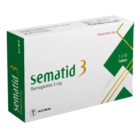 Pack Image: Sematid 3 mg Tablet (1 x 10)