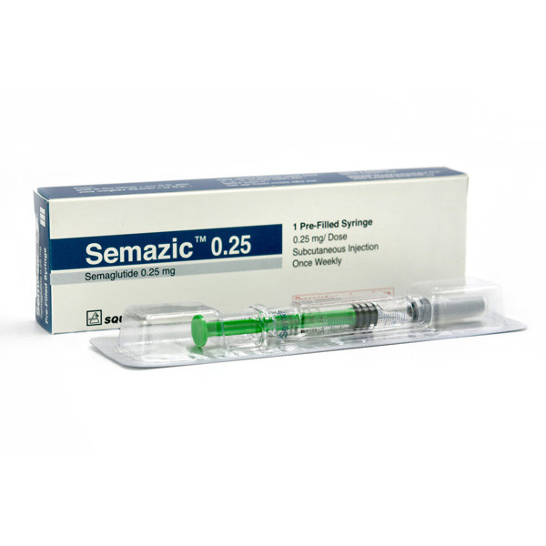 Pack Image: Semazic 0.25 mg Injection (0.25 mg pre-filled syringe)