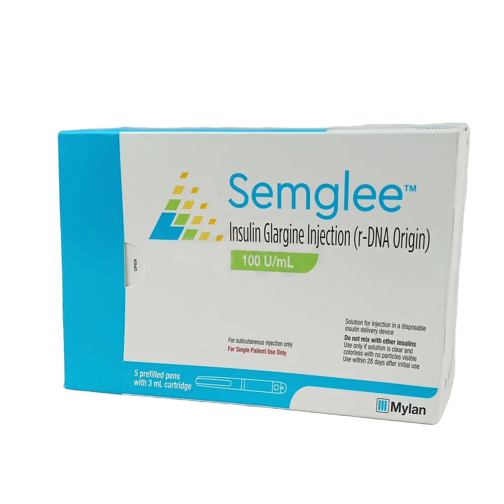 Pack Image: Semglee 100 IU Injection (3 ml cartridge)