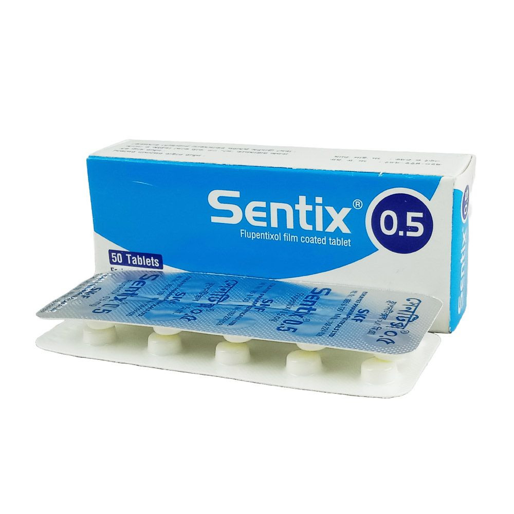 Pack Image: Sentix 0.5 mg Tablet (5 x 10)