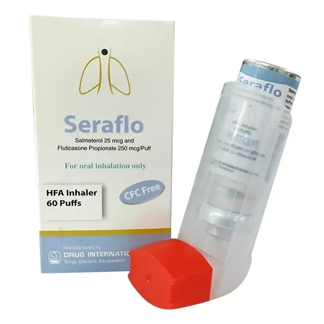 Pack Image: Seraflo (25 mcg Inhaler (120 metered doses)