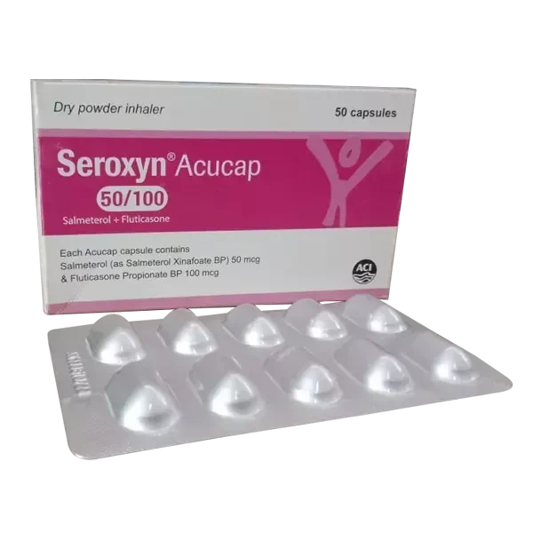 Pack Image: Seroxyn 50 mcg Inhalation Capsule (5 x 10)