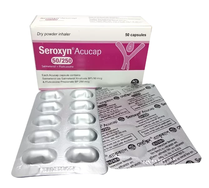 Pack Image: Seroxyn 50 mcg Inhalation Capsule (5 x 10)
