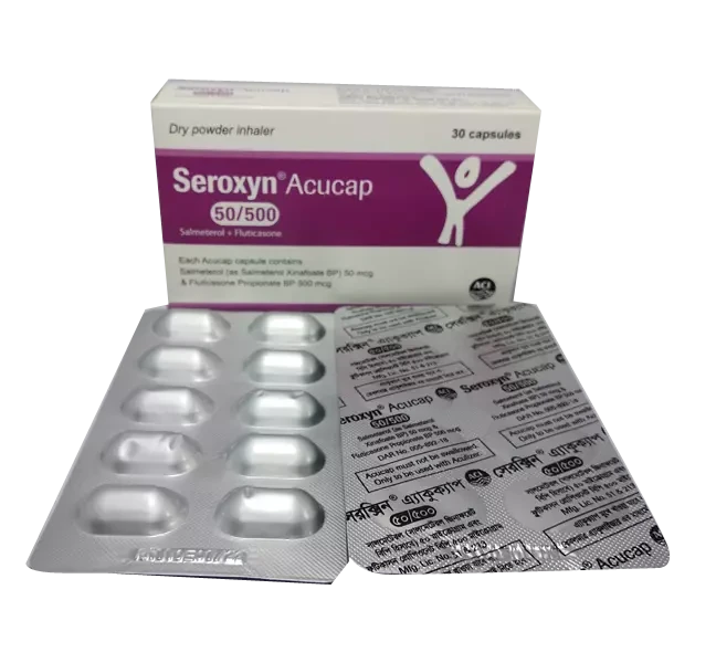 Pack Image: Seroxyn 50 mcg Inhalation Capsule (3 x 10)