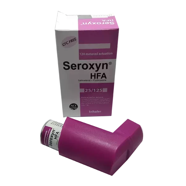 Pack Image: Seroxyn (25 mcg Inhaler (120 metered doses)