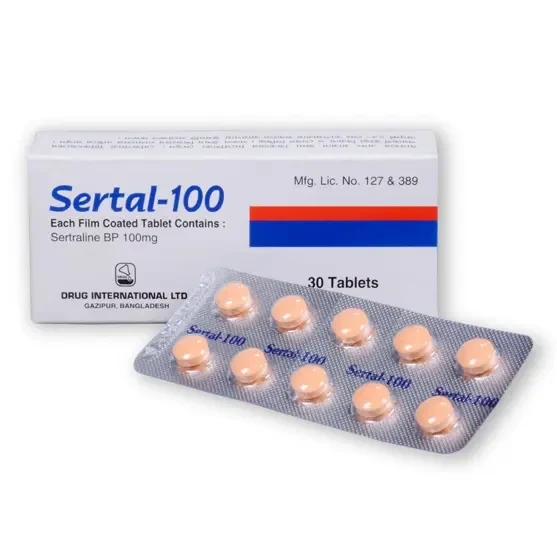 Pack Image: Sertal 100 mg Tablet (3 x 10)