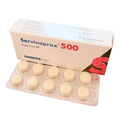 Pack Image: Servinaprox 500 mg Tablet (3 x 10)