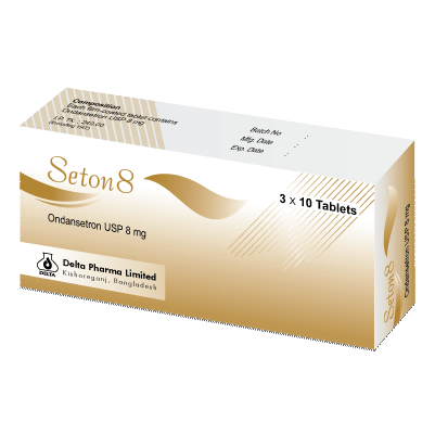 Pack Image: Seton 8 mg Tablet (3 x 10)