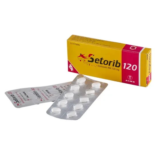 Pack Image: Setorib 120 mg Tablet (2 x 10)