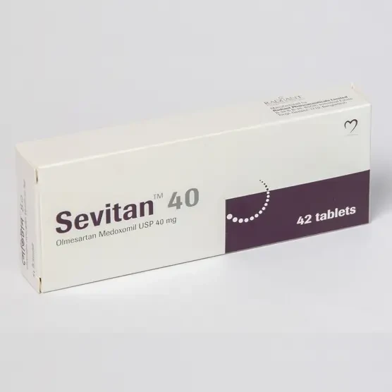 Pack Image: Sevitan 40 mg Tablet (3 x 14)