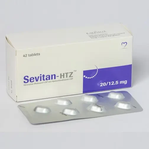 Pack Image: Sevitan HTZ 20 mg Tablet (6 x 7)