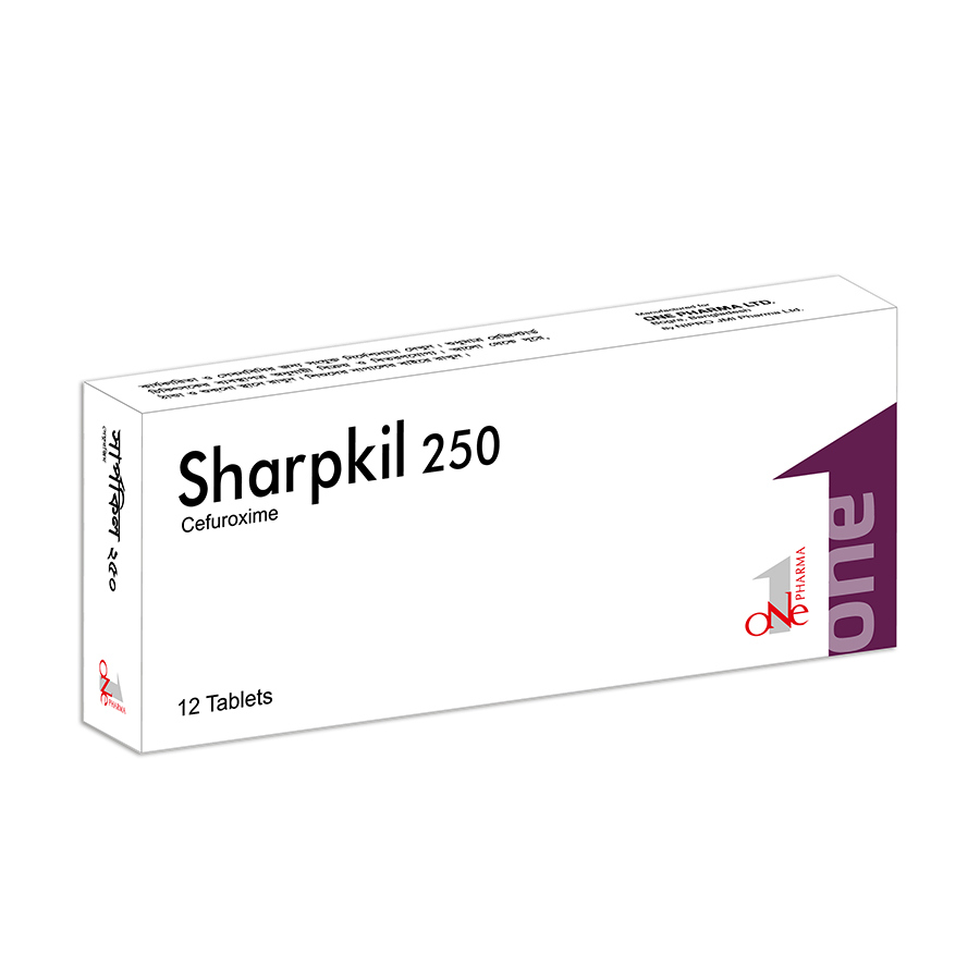 Pack Image: Sharpkil 250 mg Tablet (2 x 7)