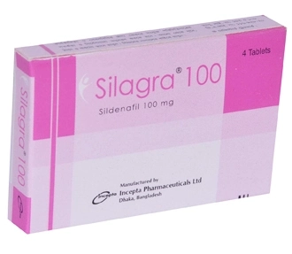 Pack Image: Silagra 100 mg Tablet (1 x 4)