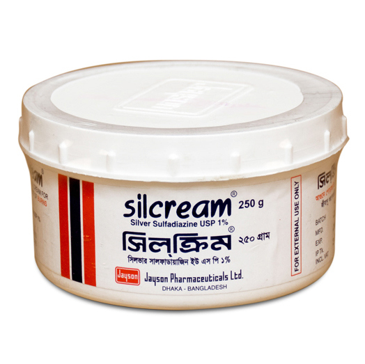 Pack Image: Silcream 1% Cream (25 gm tube)