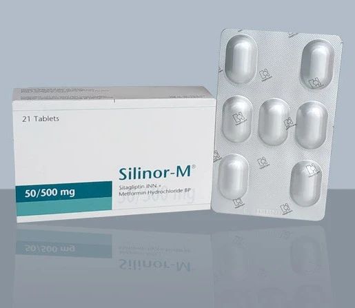Pack Image: Silinor-M 50 mg Tablet (3 x 7)
