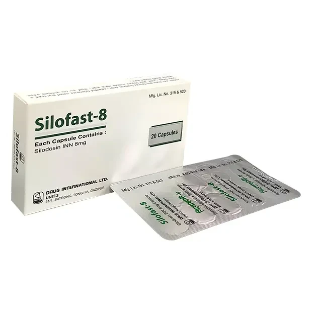 Pack Image: Silofast 8 mg Capsule (2 x 10)