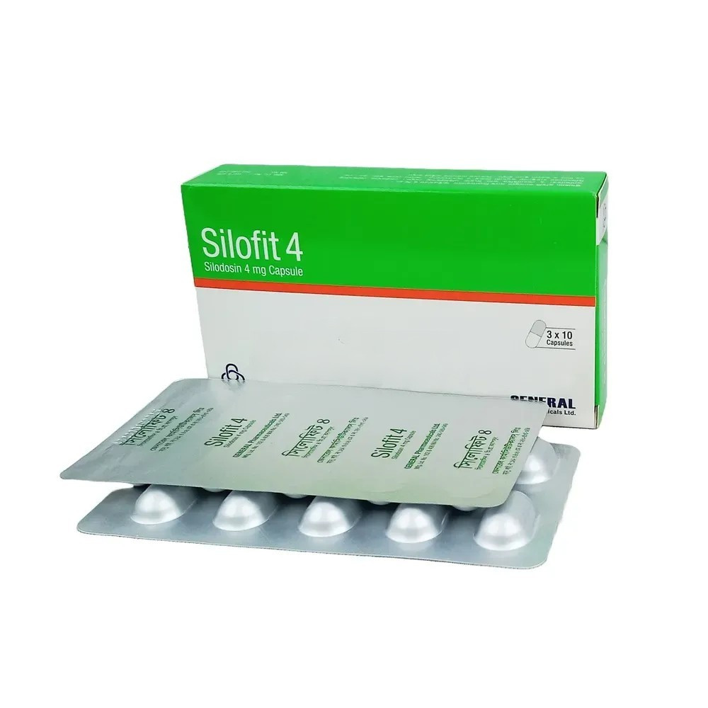 Pack Image: Silofit 4 mg Capsule (3 x 10)