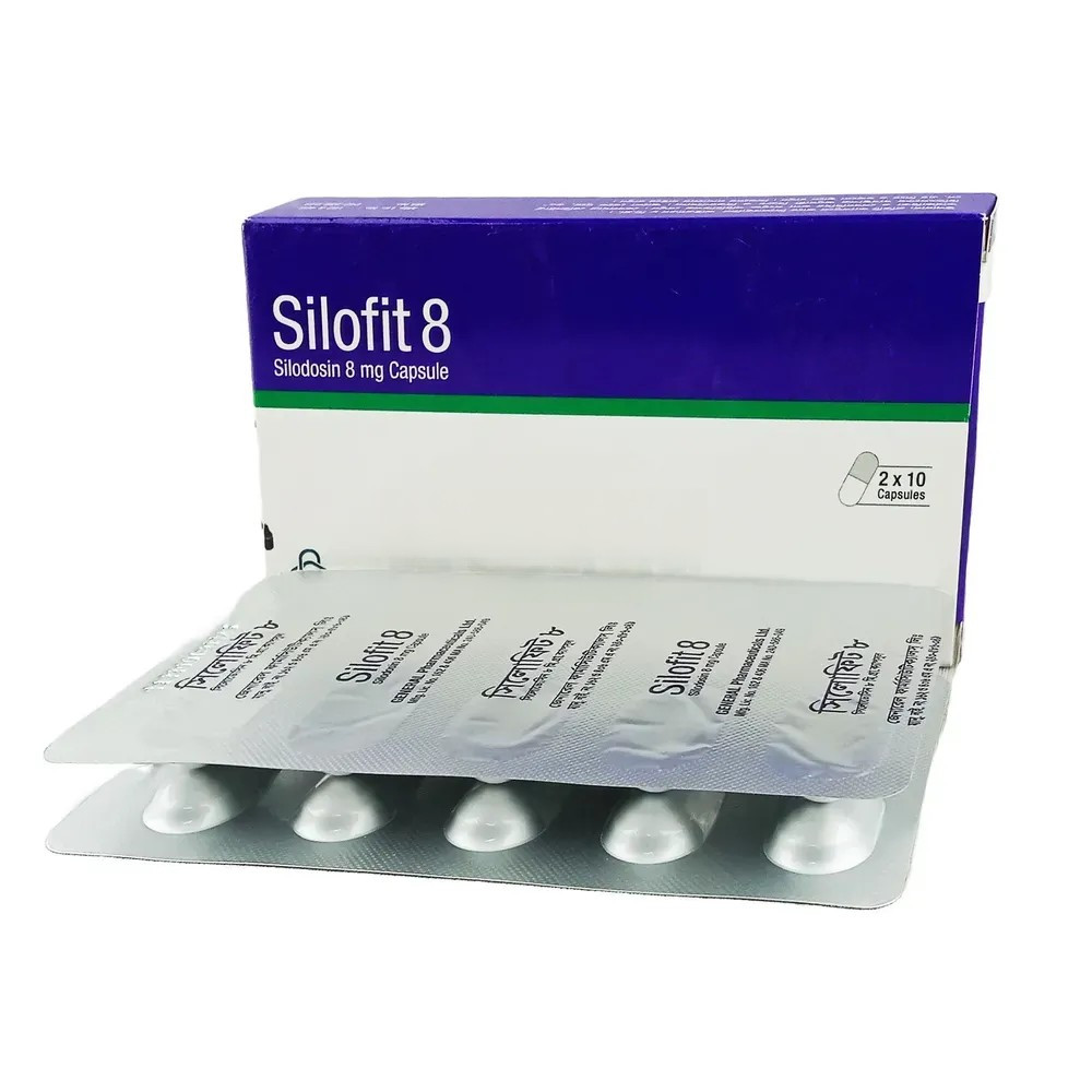 Pack Image: Silofit 8 mg Capsule (2 x 10)