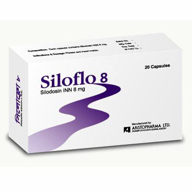 Pack Image: Siloflo 8 mg Capsule (2 x 10)