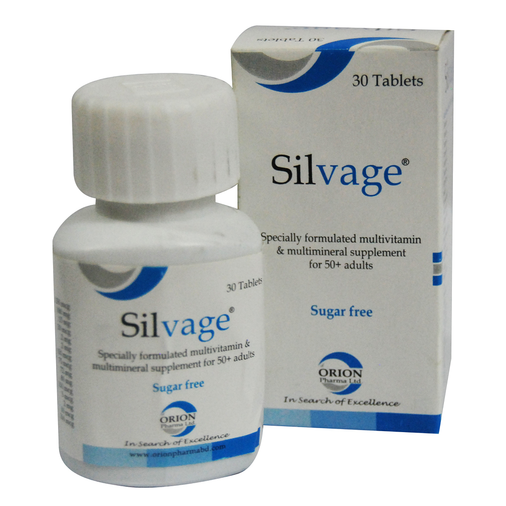 Pack Image: Silvage Tablet (1 x 30)