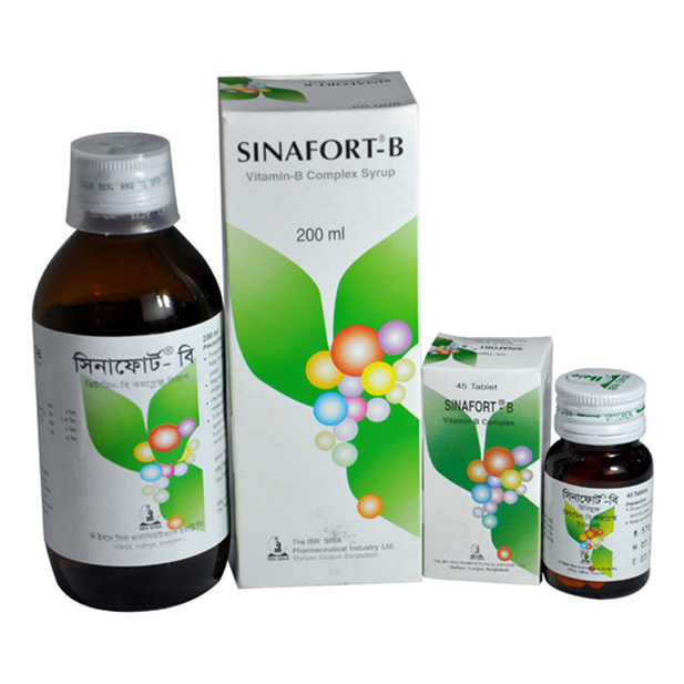 Pack Image: Sinafort-B (5 mg Syrup (200 ml bottle)